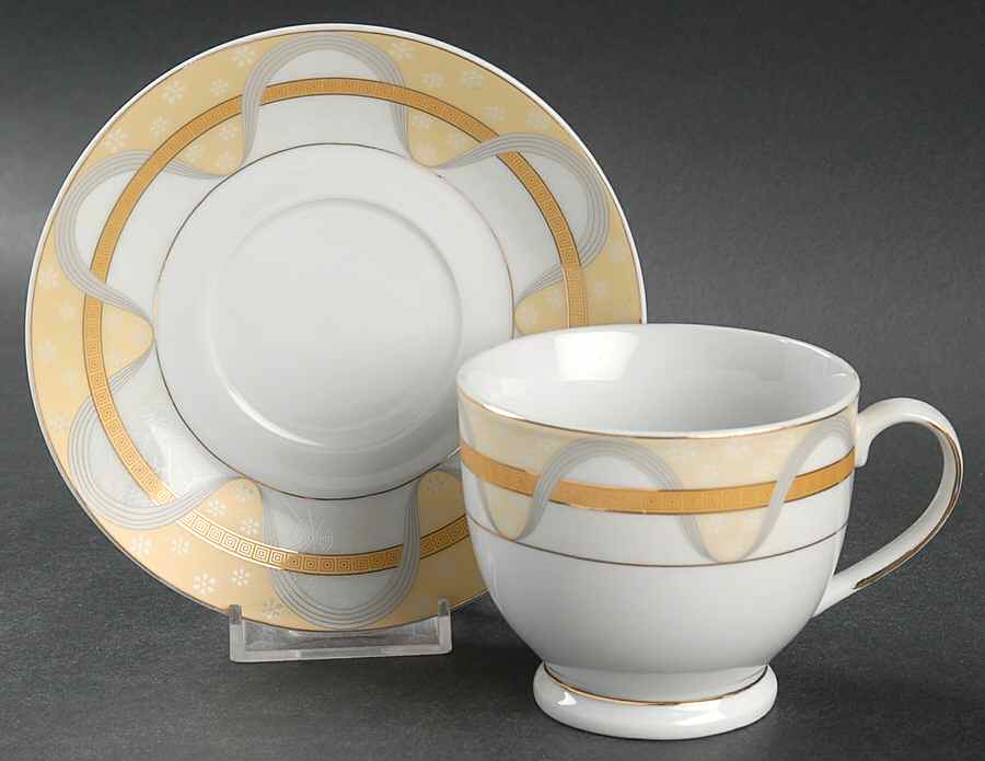 IFC13 Footed Cup & Saucer Set by Imperial Fine China-1
