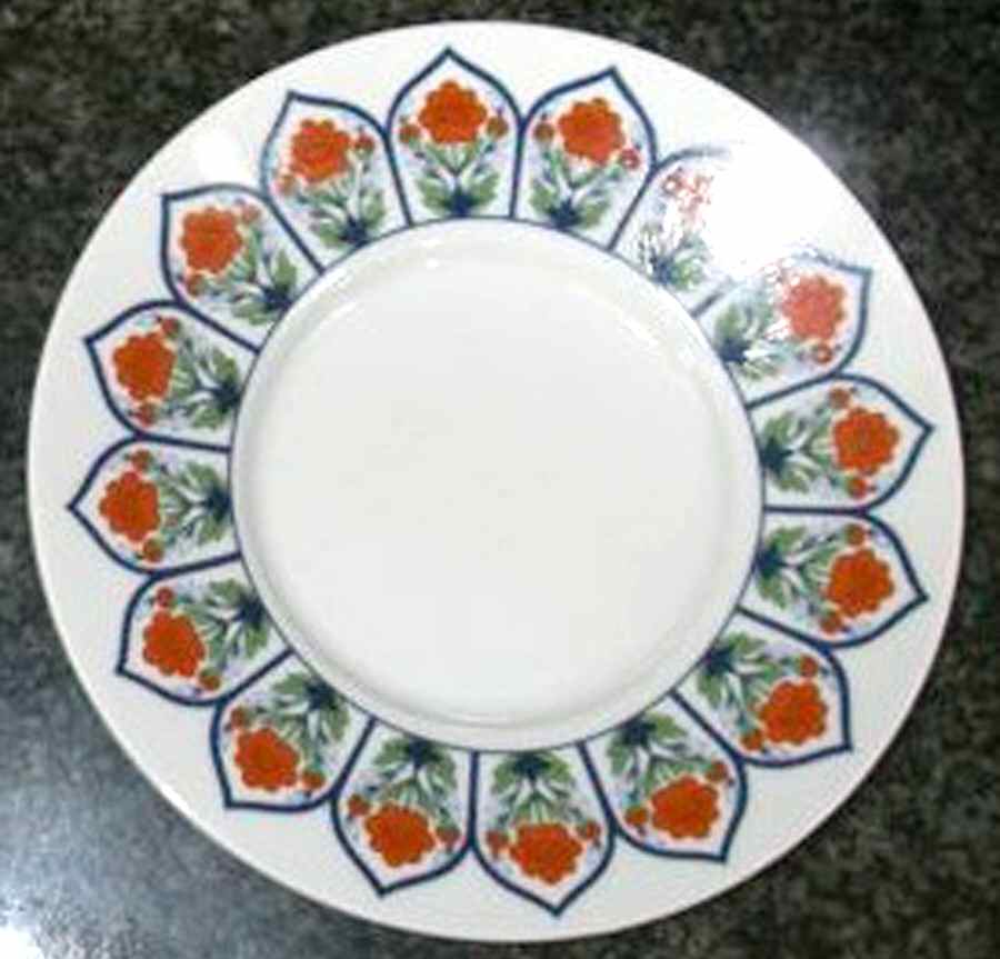 Palace Garden Bread & Butter Plate by Imperial Treasure Co-1