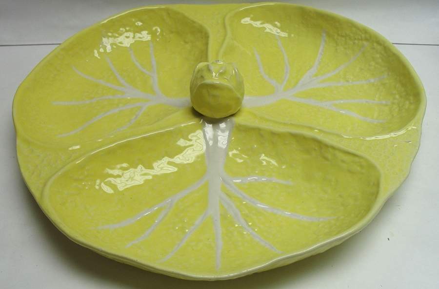 Cabbage Yellow 3-Part Relish by Image Inn-1