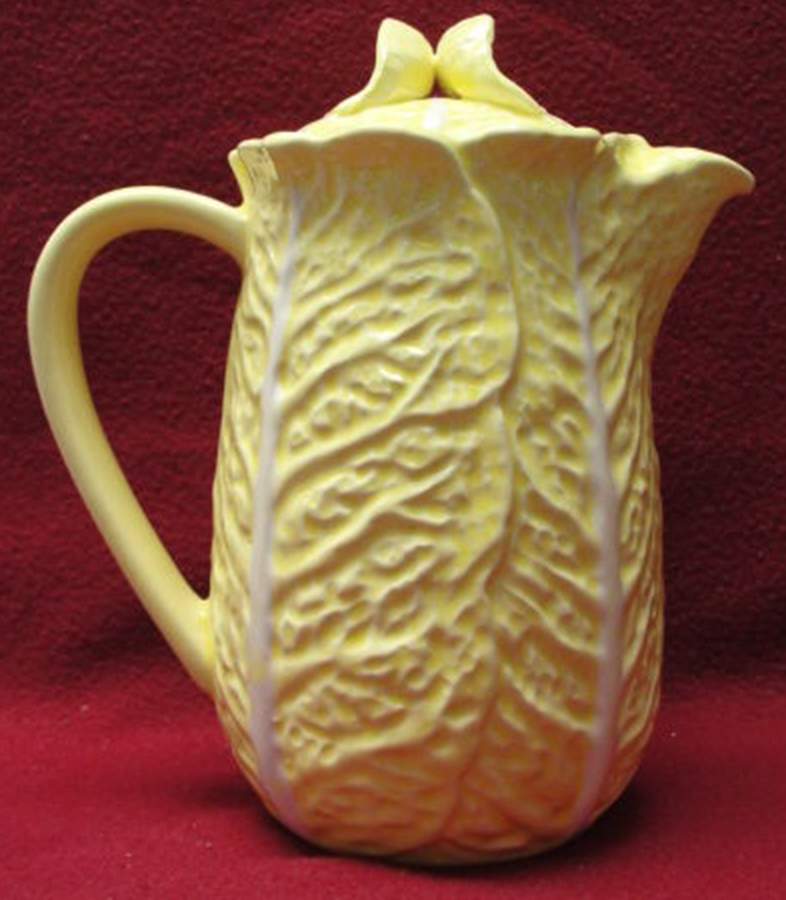 Cabbage Yellow Coffee Pot & Lid by Image Inn-1