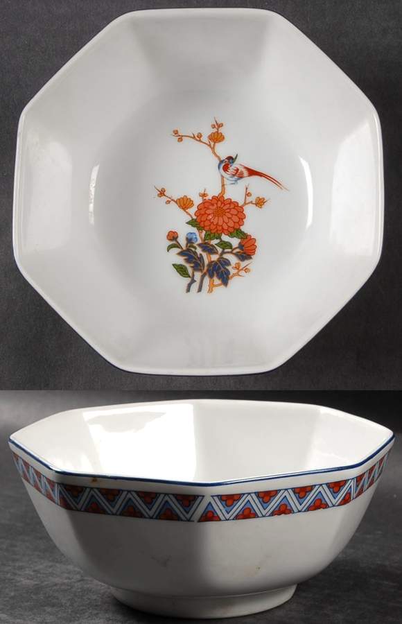 Tranquility 5" Octagonal Vegetable Bowl by Imperial Treasure Co-1