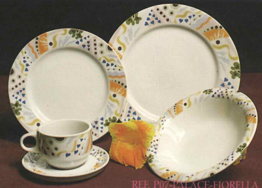 Fiorella Dinner Plate by Indo Keramik-1