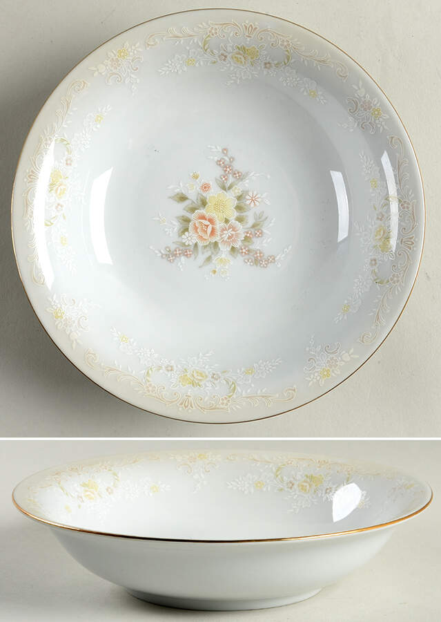 Promise (Gold Trim) Coupe Soup Bowl by International-1