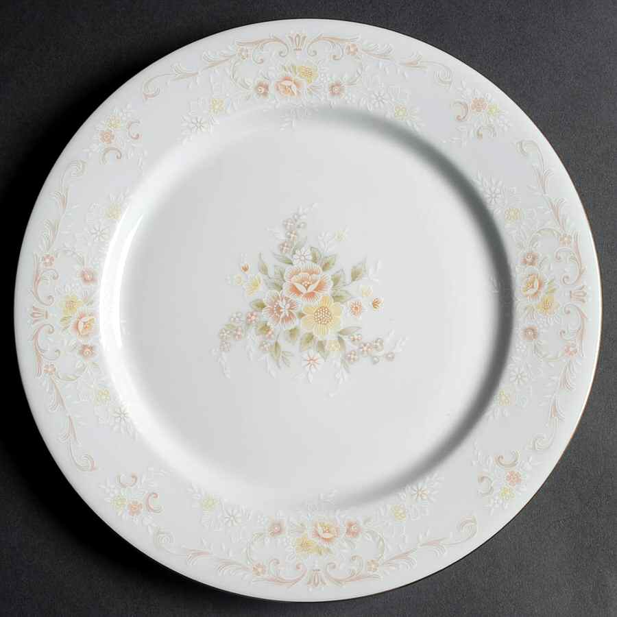 Promise (Gold Trim) Dinner Plate by International-1