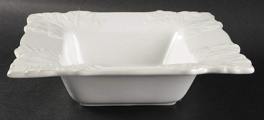 Chateau Fleur (Square) Soup/Cereal Bowl by Isaac Mizrahi-1