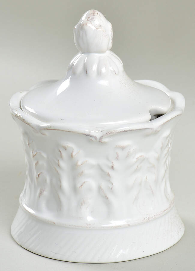Chateau Fleur (Round) Sugar Bowl & Lid by Isaac Mizrahi-1