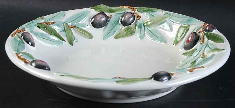 6762-28 Large Rim Soup Bowl by Italy-1