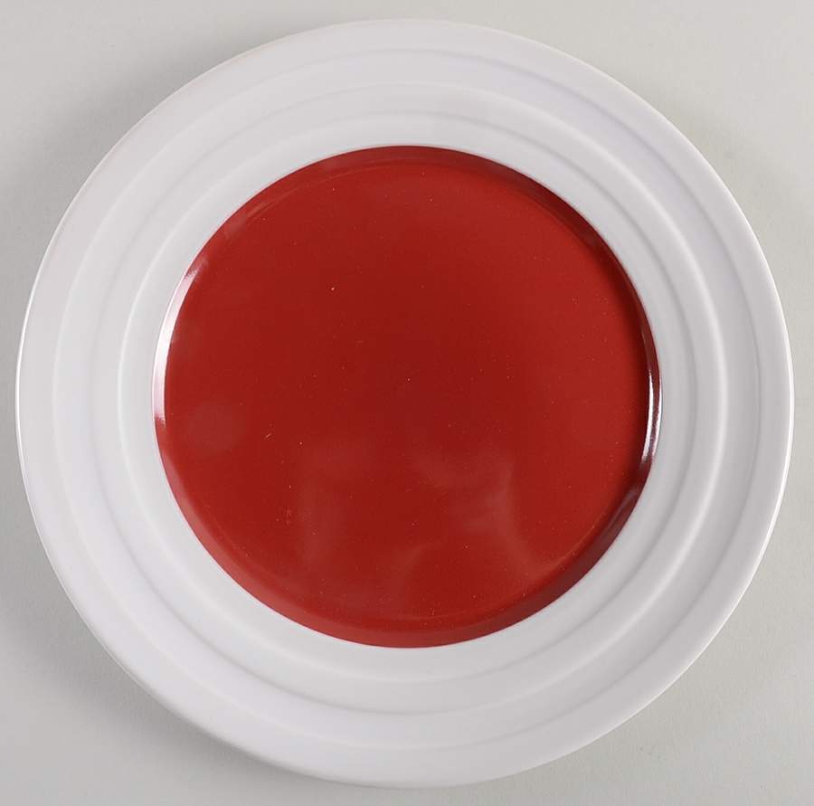 Caribbean Color Pomegranate (Red) Dinner Plate by Isaac Mizrahi-1