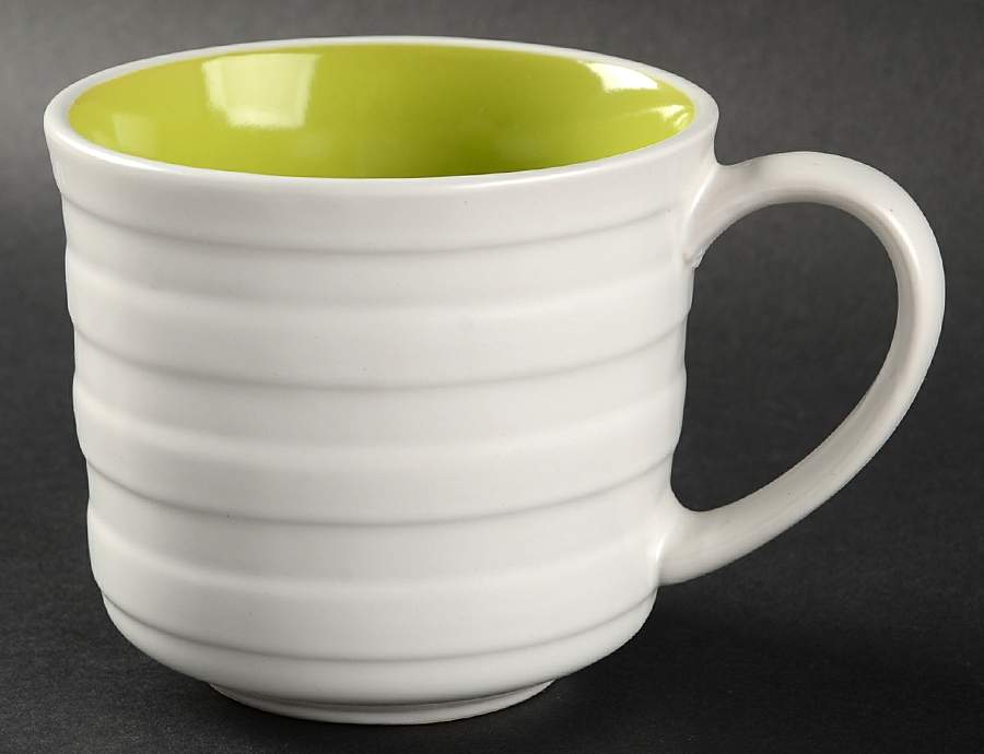 Caribbean Color Kiwi (Green) Mug by Isaac Mizrahi-1