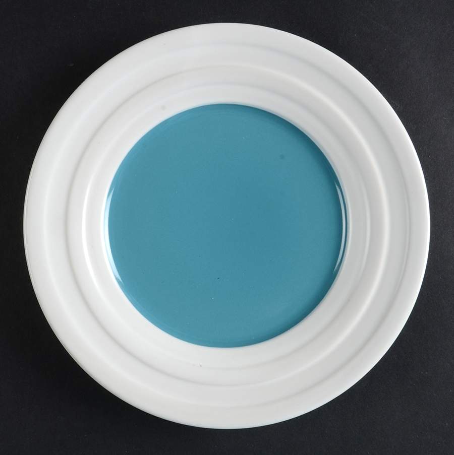 Caribbean Color Blueberry (Blue) Salad Plate by Isaac Mizrahi-1