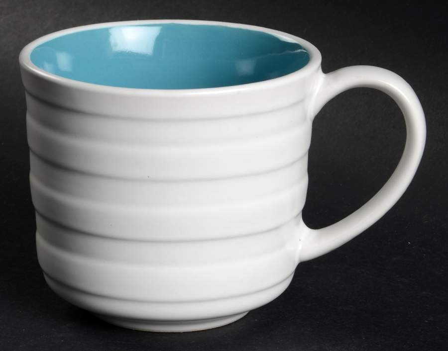 Caribbean Color Blueberry (Blue) Mug by Isaac Mizrahi-1