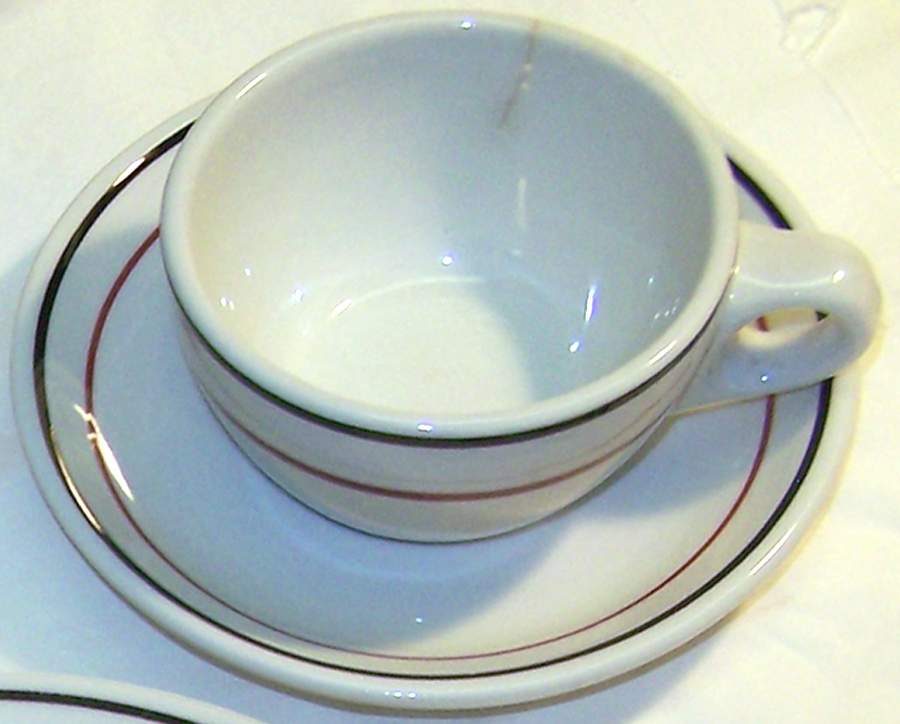 IRO62 Flat Cup & Saucer Set by Iroquois-1