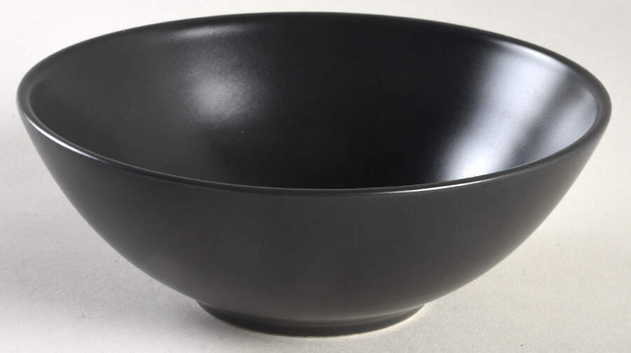 Dinera Dark Gray Coupe Cereal Bowl by Ikea China-1