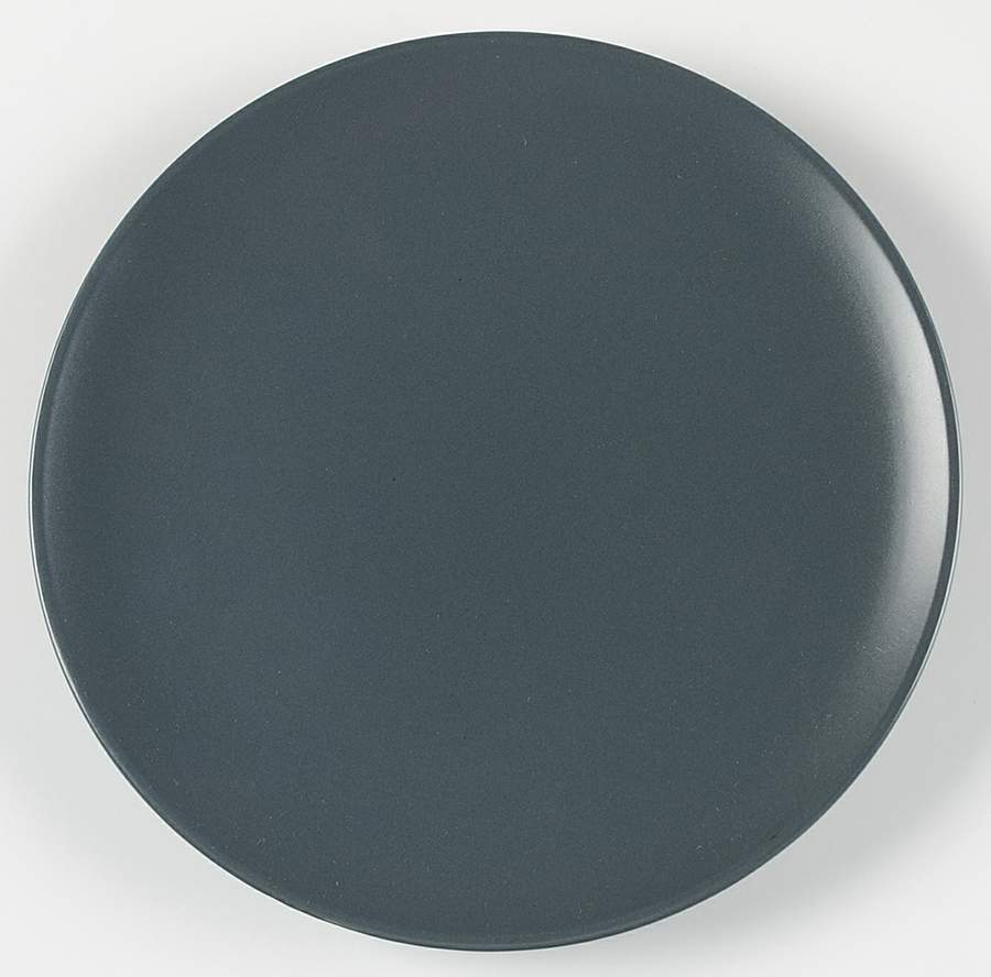 Dinera Dark Gray Salad/Dessert Plate by Ikea China-1