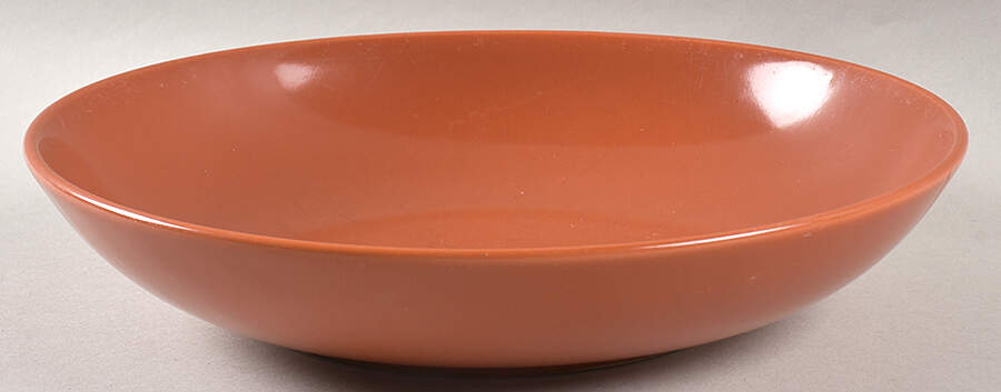 Fargrik Orange Coupe Soup Bowl by Ikea China-1