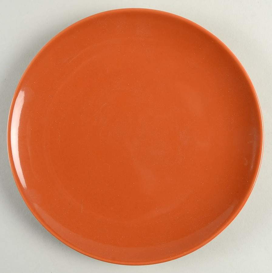 Fargrik Orange Salad Plate by Ikea China-1