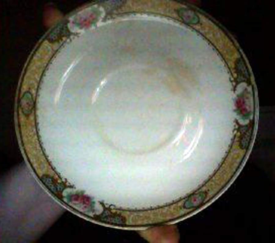 ILL26 Saucer by Illinois China -1