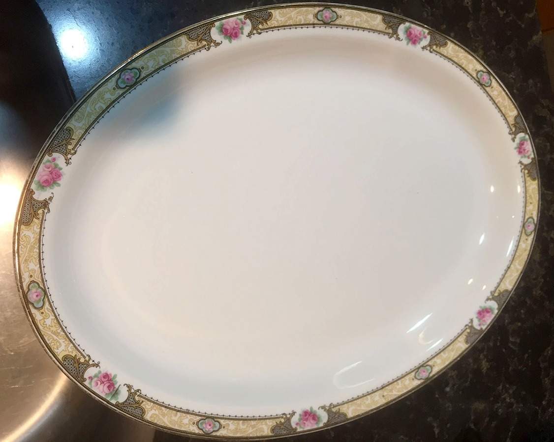 ILL26 15" Oval Serving Platter by Illinois China -1