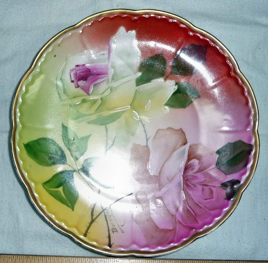 IMQ25 Salad Plate by Imperial China Austria-1