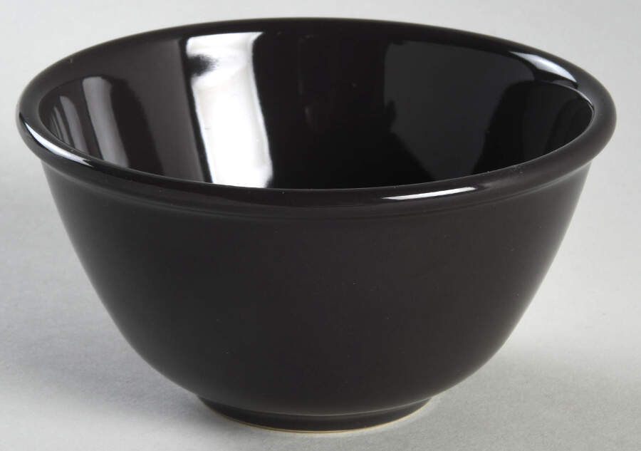 Vardagen Dark Gray 4" All Purpose Bowl by Ikea China-1