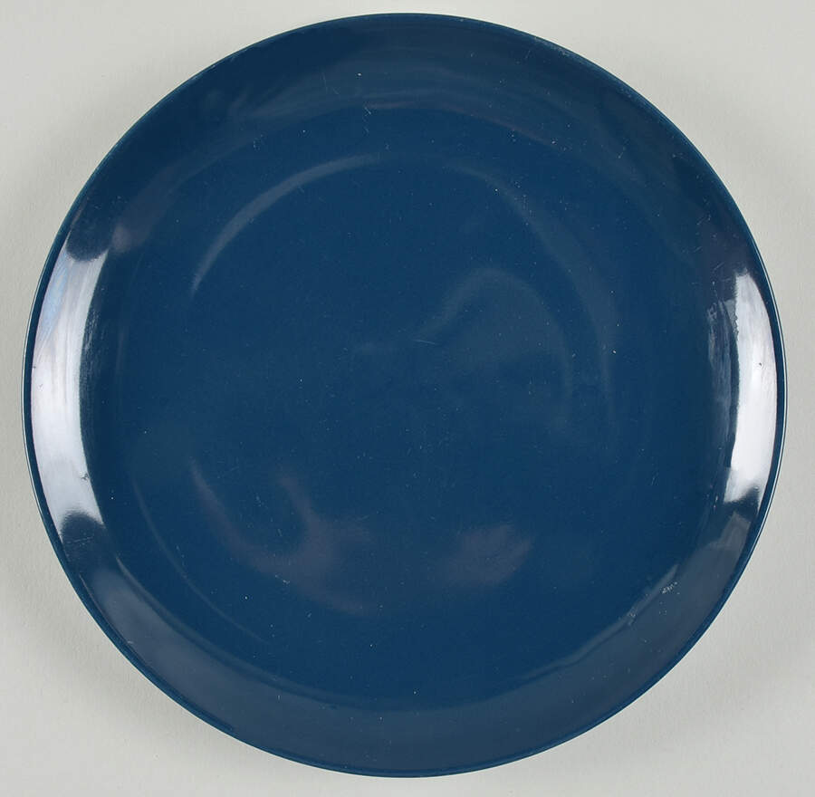 Fargrik Dark Turquoise Salad Plate by Ikea China-1
