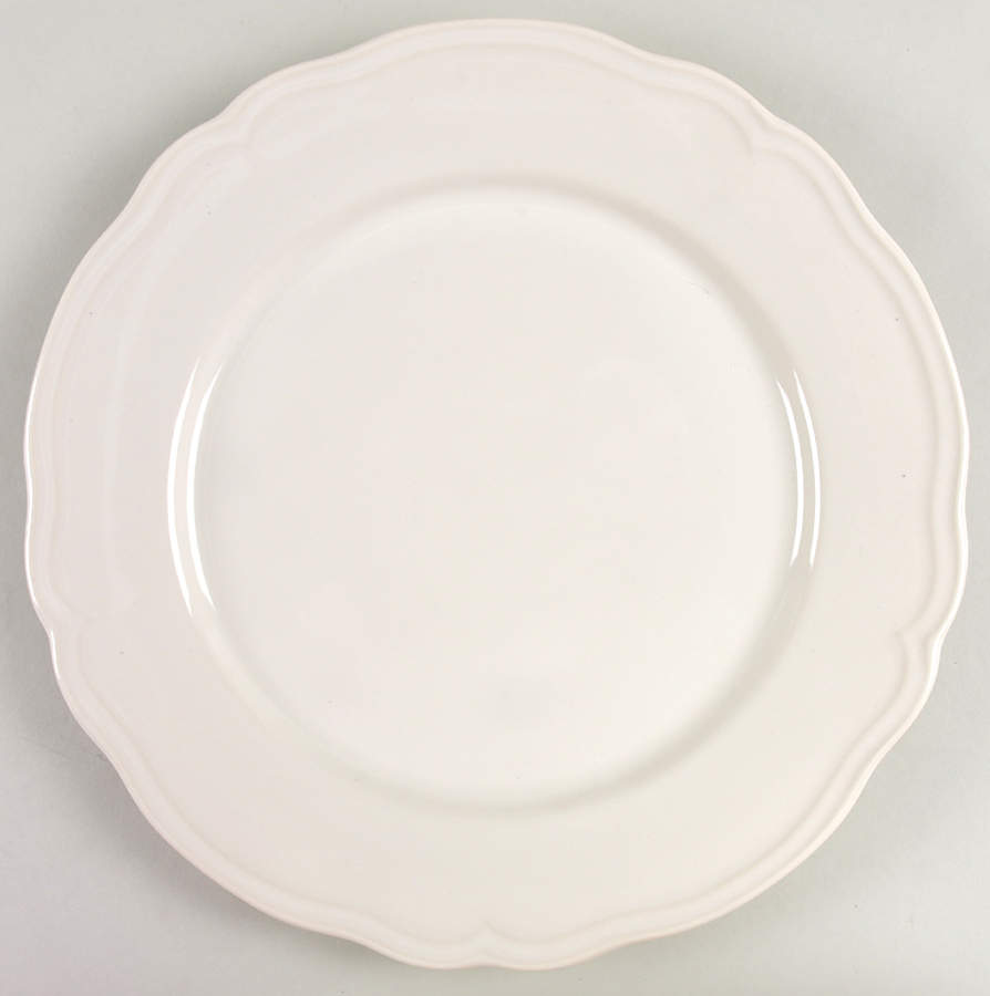 Arv Cream Service Plate (Charger) by Ikea China-1