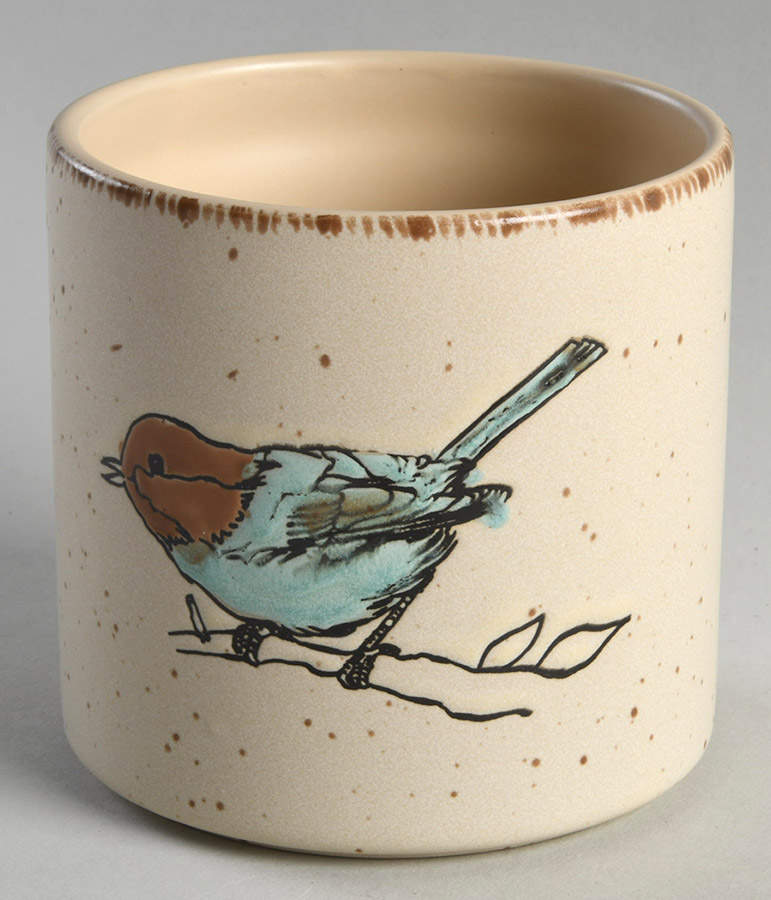 Easter Bird Cream Small Canister No Lid by In Homestylez-1