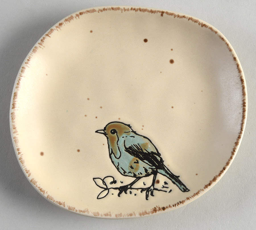 Easter Bird Cream Appetizer Plate by In Homestylez-1