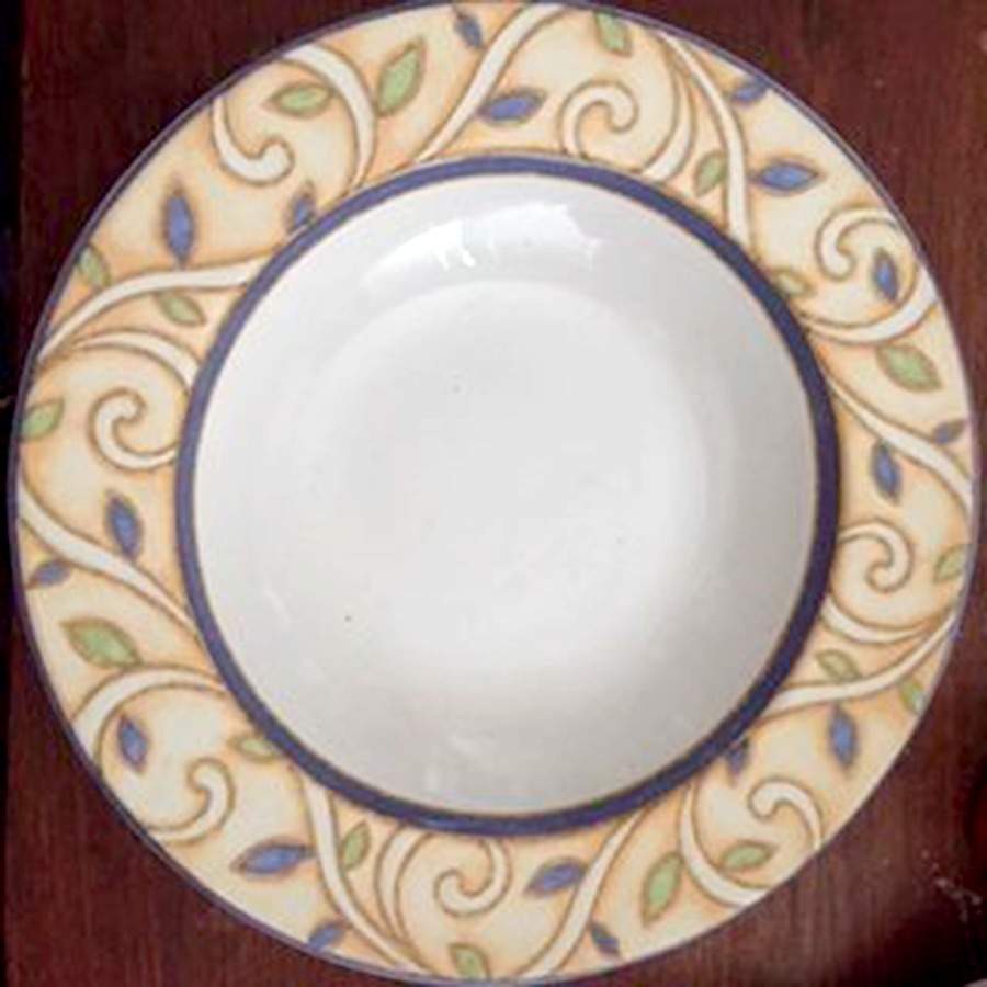 Cleo Large Rim Soup Bowl by Interiors (PTS)-1