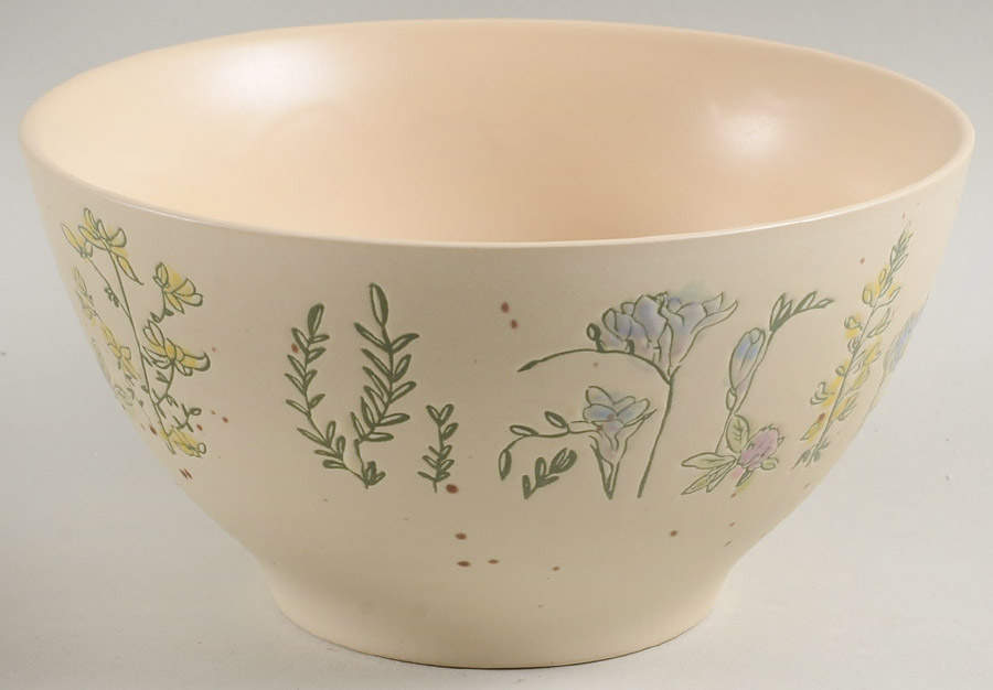 Spring Pressed Garden Soup/Cereal Bowl by In Homestylez-1