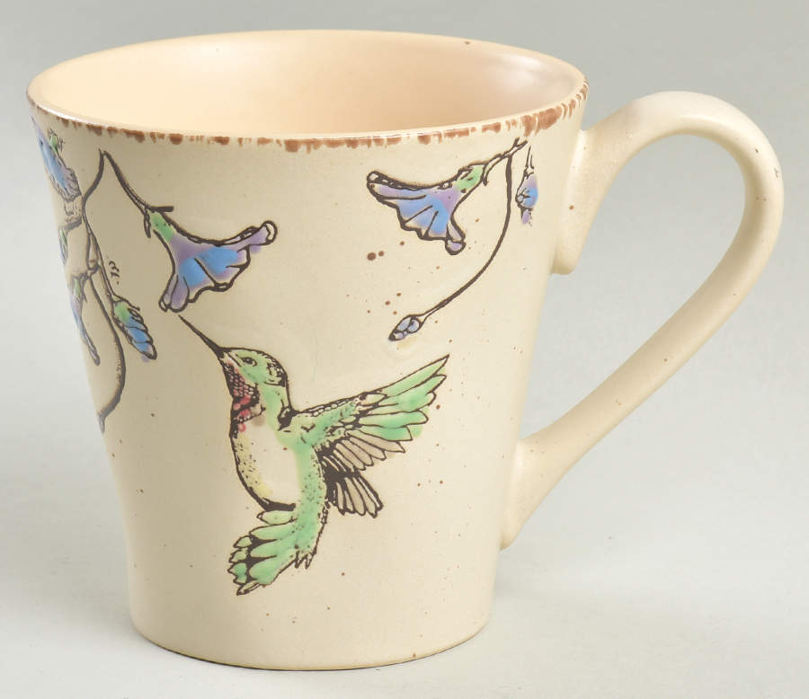 Ruby Hummingbird Mug by In Homestylez-1