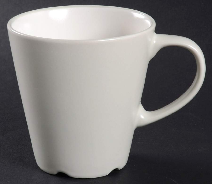 Dinera Beige (Smoke Grey) Mug by Ikea China-1