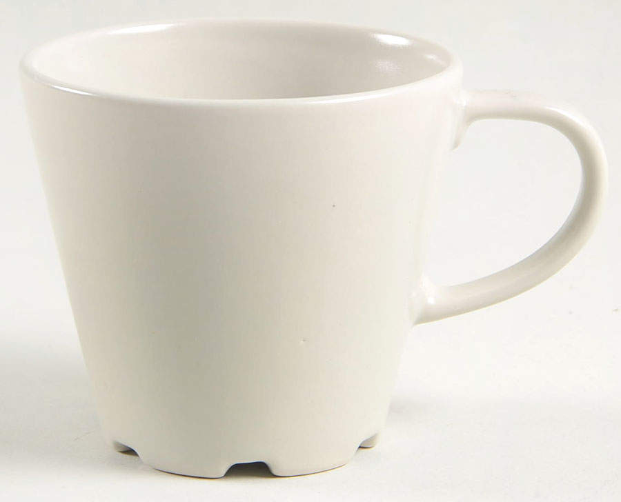 Dinera Beige (Ivory) Flat Cup by Ikea China-1