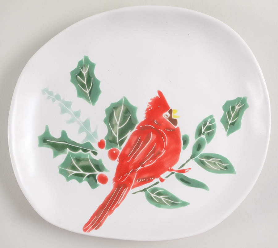 Evergreen Forest Christmas Salad Plate by In Homestylez-1