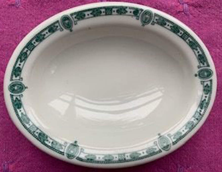 Corilan Oval Fruit/Dessert Bowl by Iroquois-1