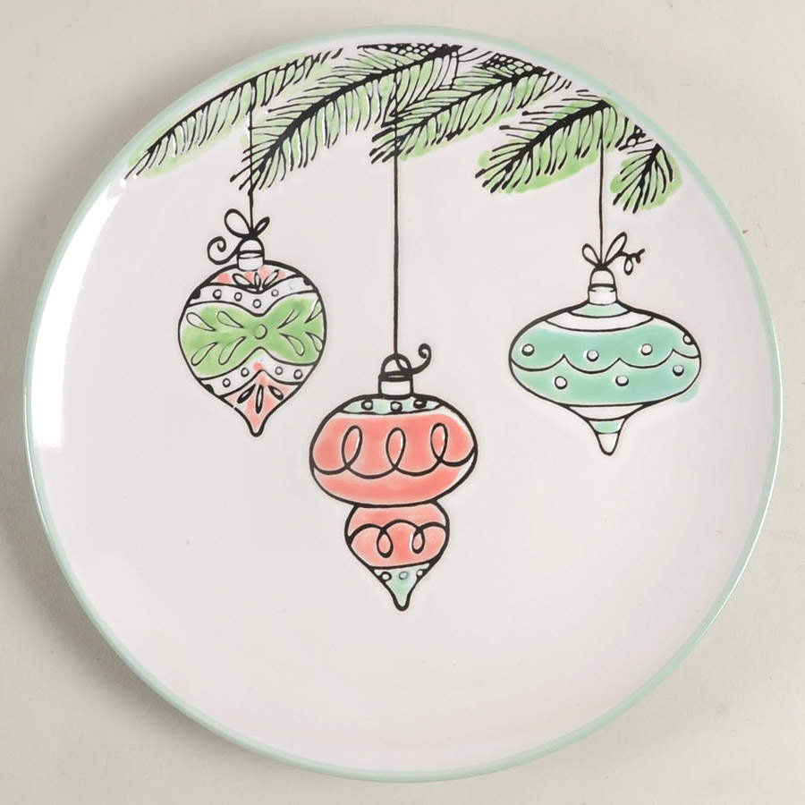 Camello Retro Ornament Salad Plate by In Homestylez-1