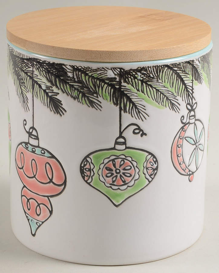 Camello Retro Ornament Medium Canister & Lid by In Homestylez-1