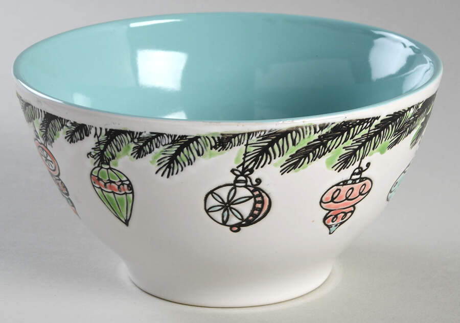 Camello Retro Ornament Soup/Cereal Bowl by In Homestylez-1
