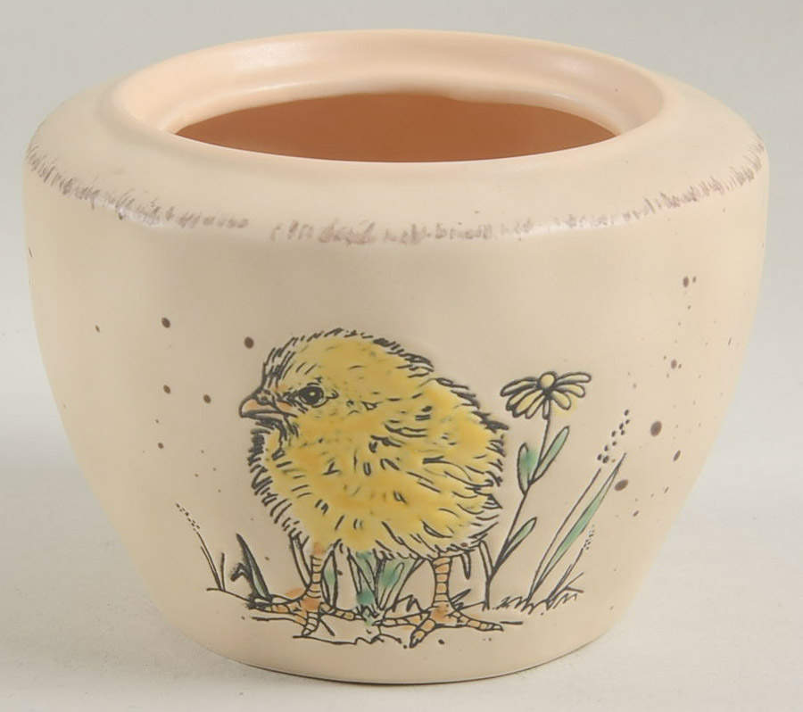 Chickadee Spring Sugar Bowl No Lid by In Homestylez-1