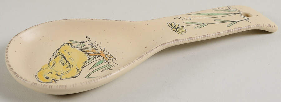 Chickadee Spring Spoon Rest/Holder (Holds 1 Spoon) by In Homestylez-1
