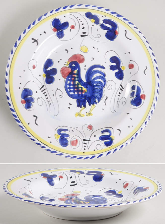 ITY443 Large Rim Soup Bowl by Italy-1