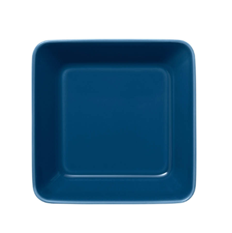 Teema Vintage Blue Square Bread & Butter Plate by Iittala-1