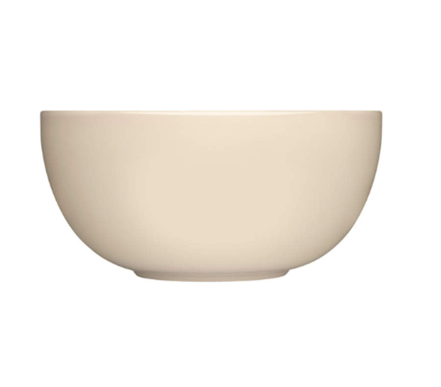 Teema Linen 9" Round Vegetable Bowl by Iittala-1
