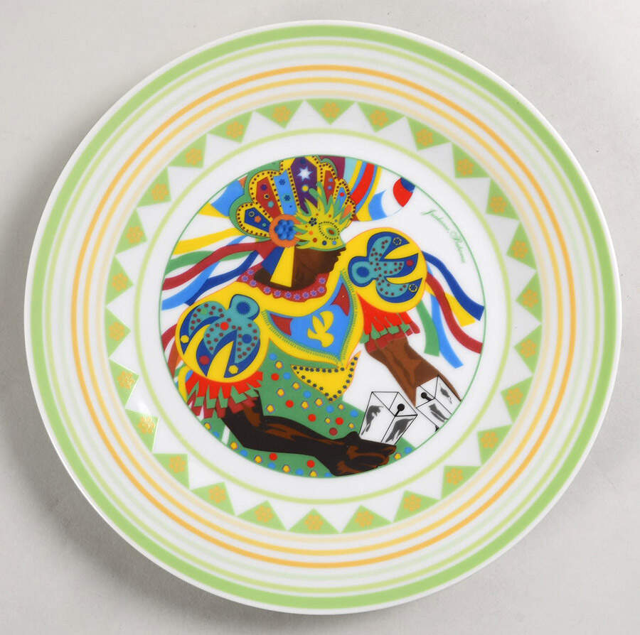 ISV1 Luncheon Plate by Island Flava-1