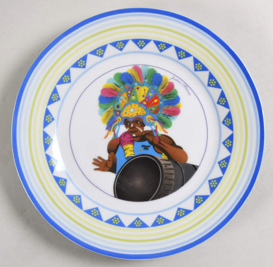 ISV1 Luncheon Plate by Island Flava-1