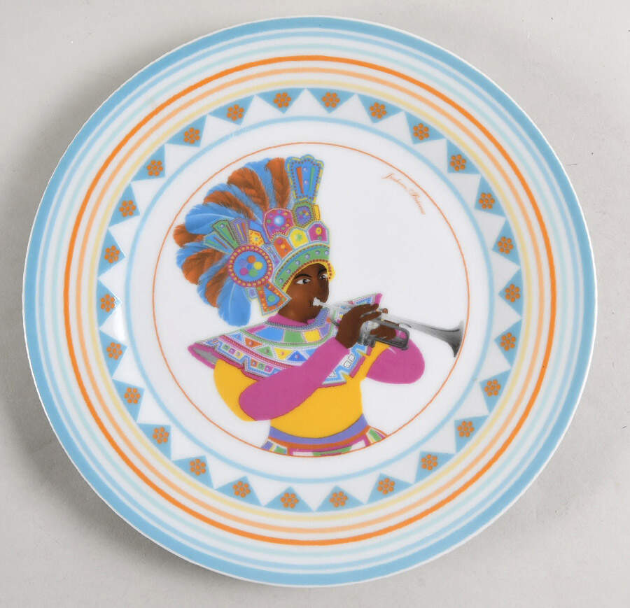 ISV1 Luncheon Plate by Island Flava-1