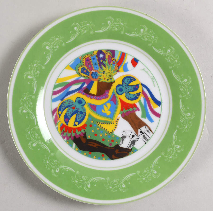 ISV2 Salad/Dessert Plate by Island Flava-1