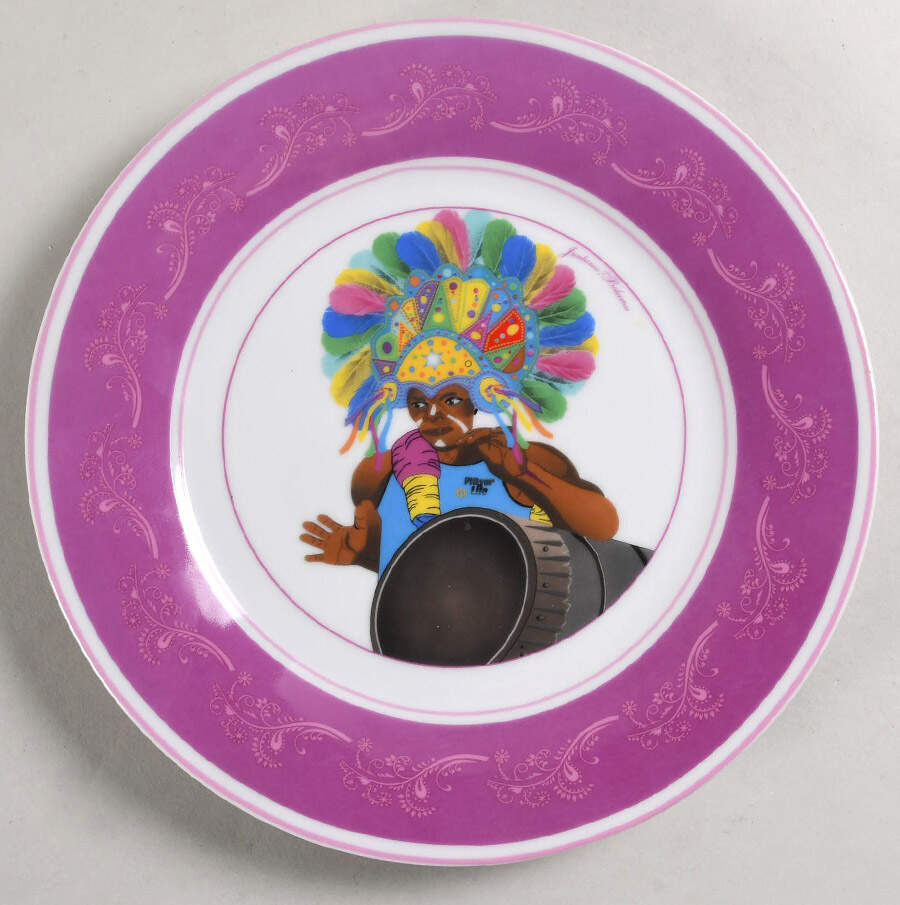 ISV2 Luncheon Plate by Island Flava-1