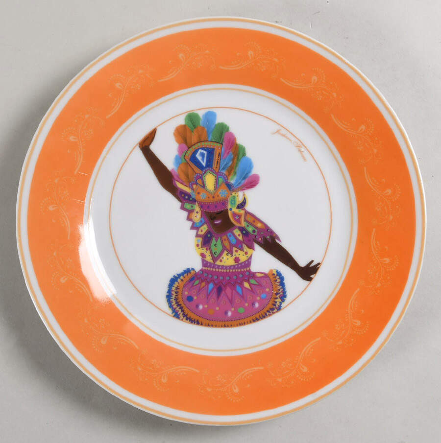 ISV2 Luncheon Plate by Island Flava-1