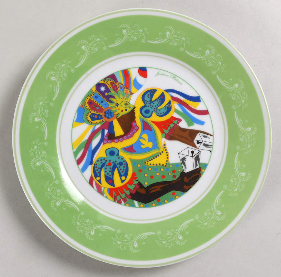 ISV2 Luncheon Plate by Island Flava-1